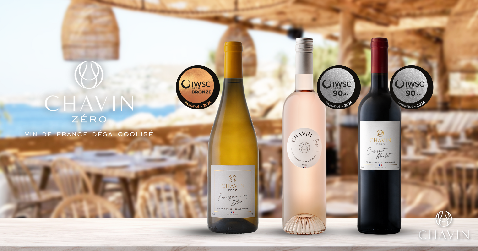 Chavin - Chavin Zéro Vin De France primé à l’IWSC 2024 : Une reconnaissance internationale pour nos vins désalcoolisés