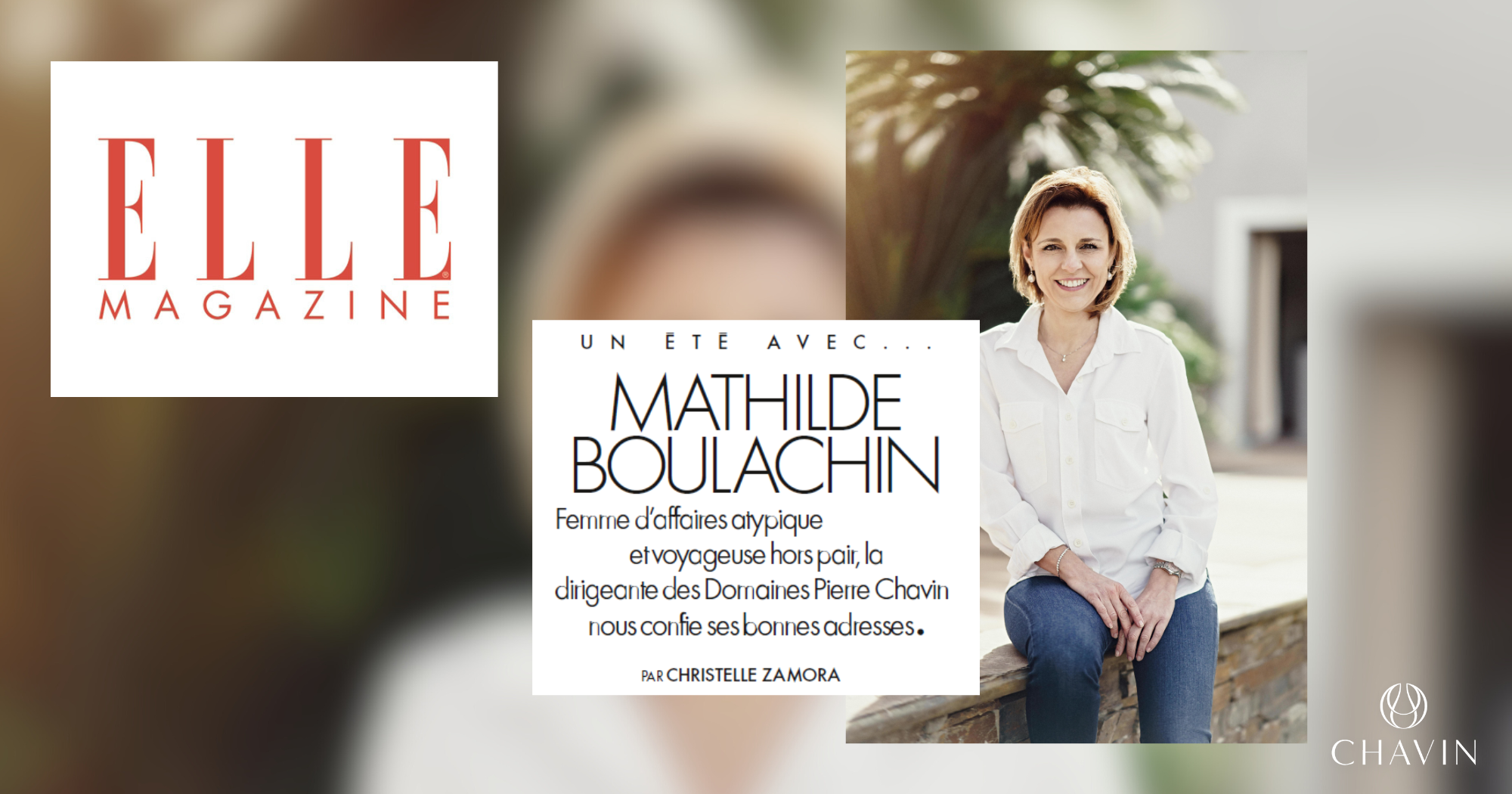 Chavin - Chavin, pioneer of non-alcoholic wines, featured in ELLE Languedoc-Roussillon