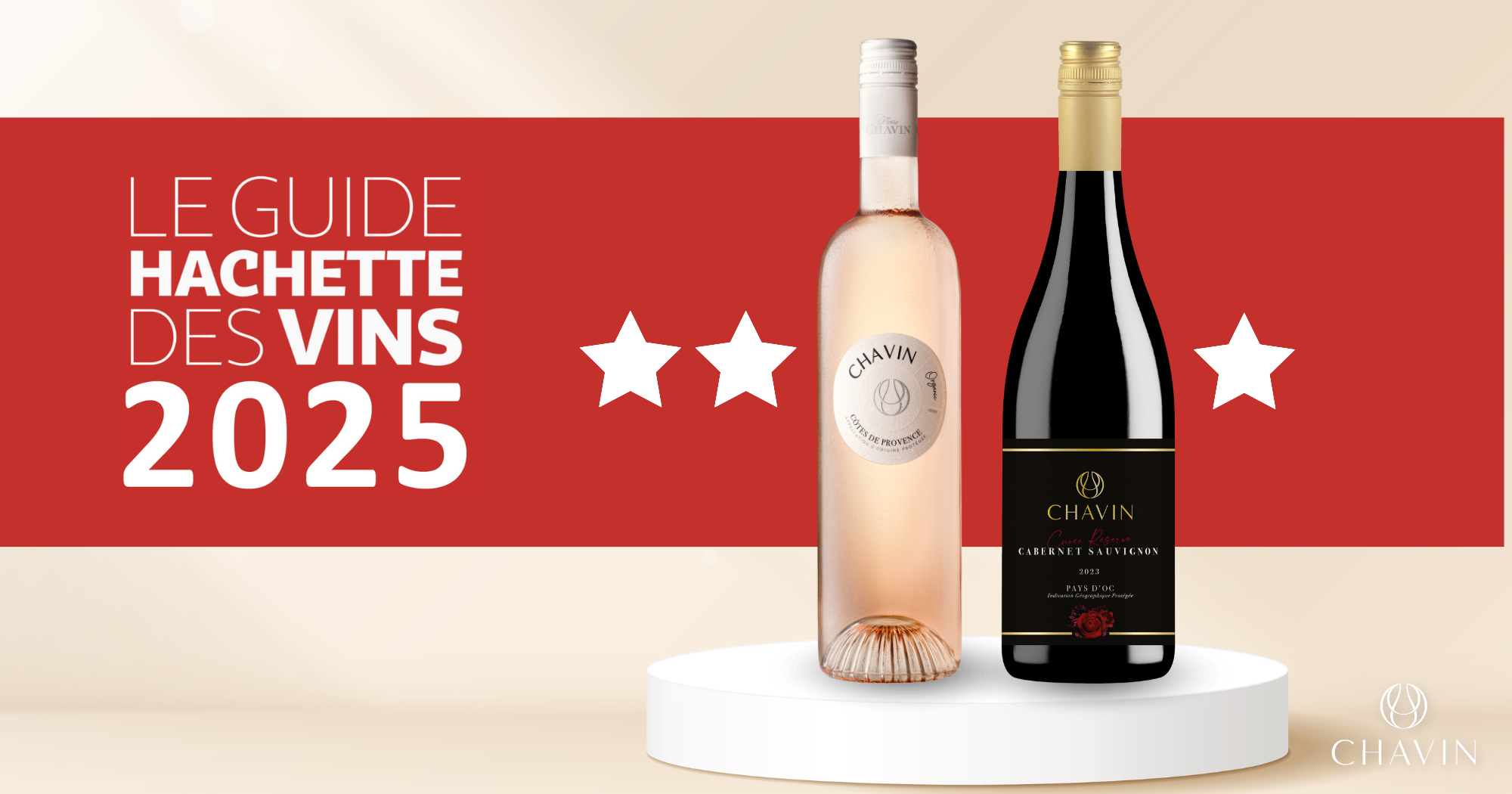 Chavin - Two Chavin wines distinguished in the 2025 Guide Hachette des Vins