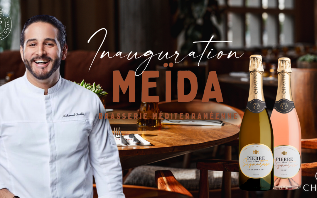 Chavin at the inauguration of MEIDA – Mediterranean Brasserie by Chef Mohammed Cheikh