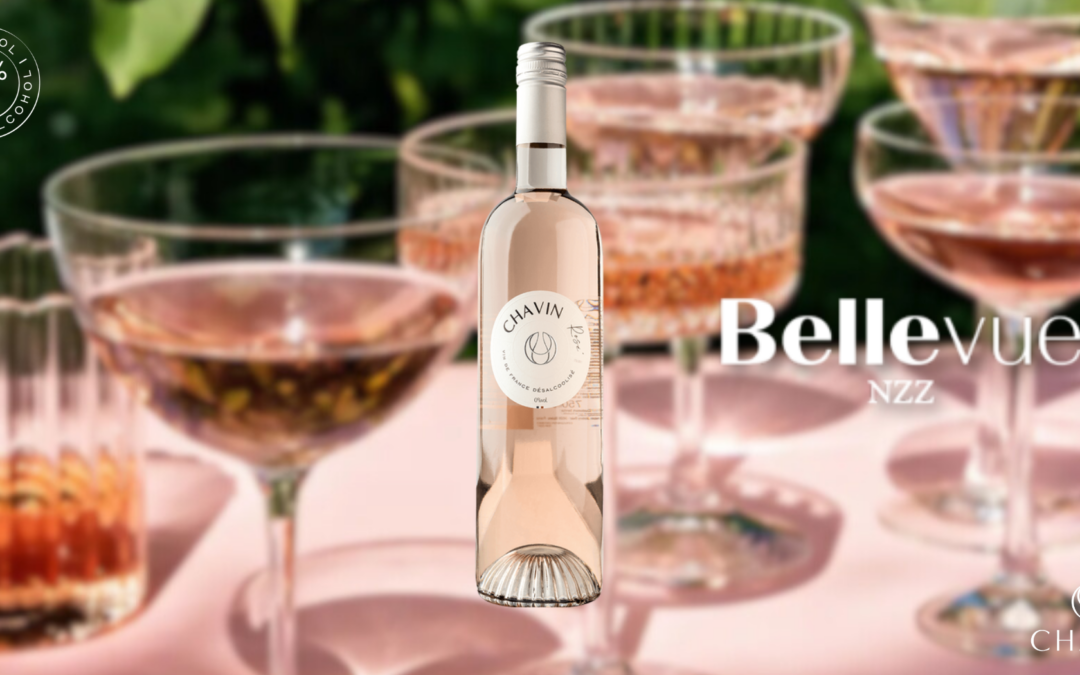 Chavin Zéro Vin De France Rosé Spotlighted by Swiss Media Bellevue NZZ