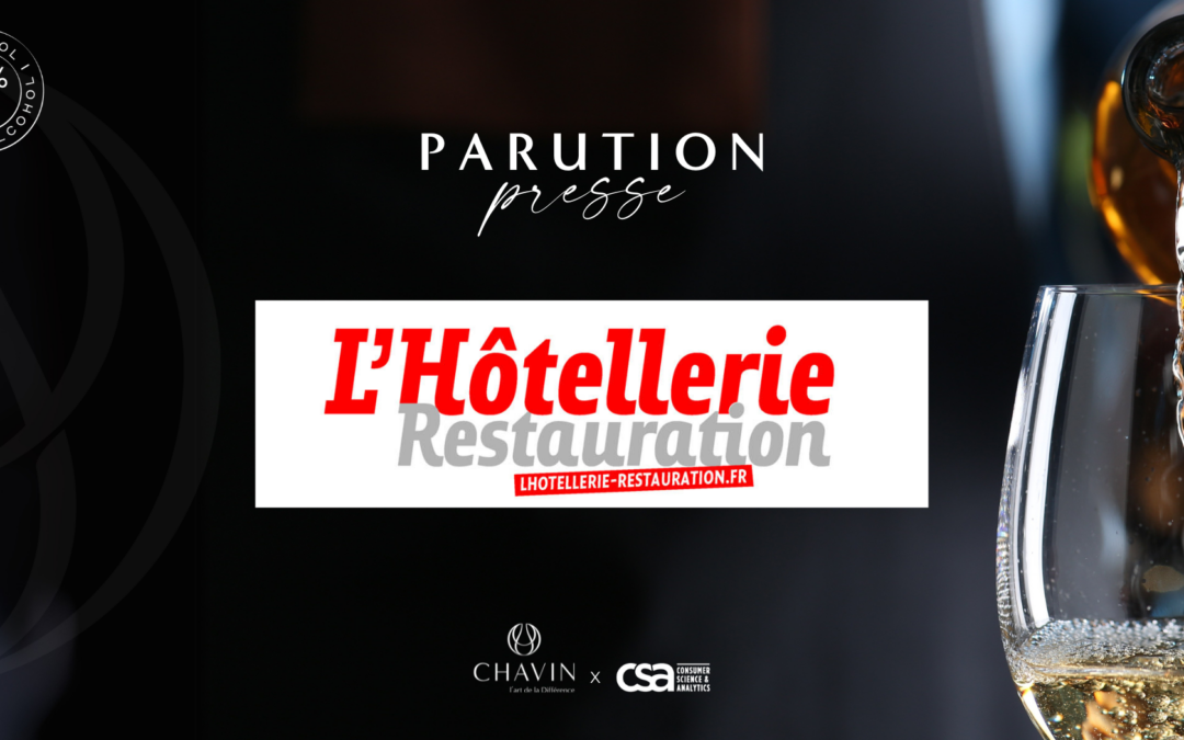 Dry January: Chavin Featured in L’Hôtellerie Restauration