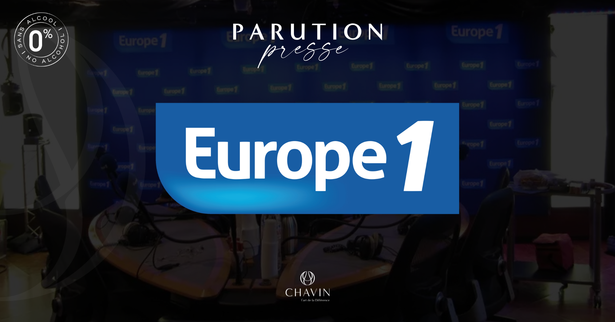 Chavin - Dry January and the Alcohol-Free Market Explored on Europe 1