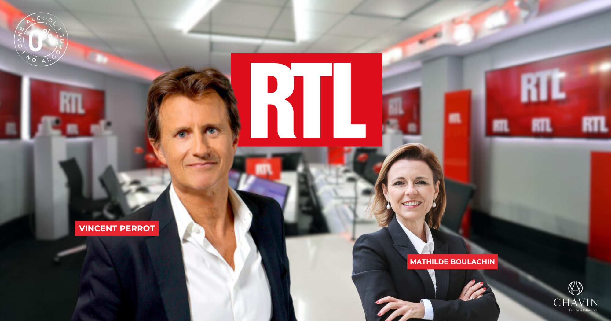 Chavin - Dry January : La Maison Chavin au cu0153ur des discussions sur RTL