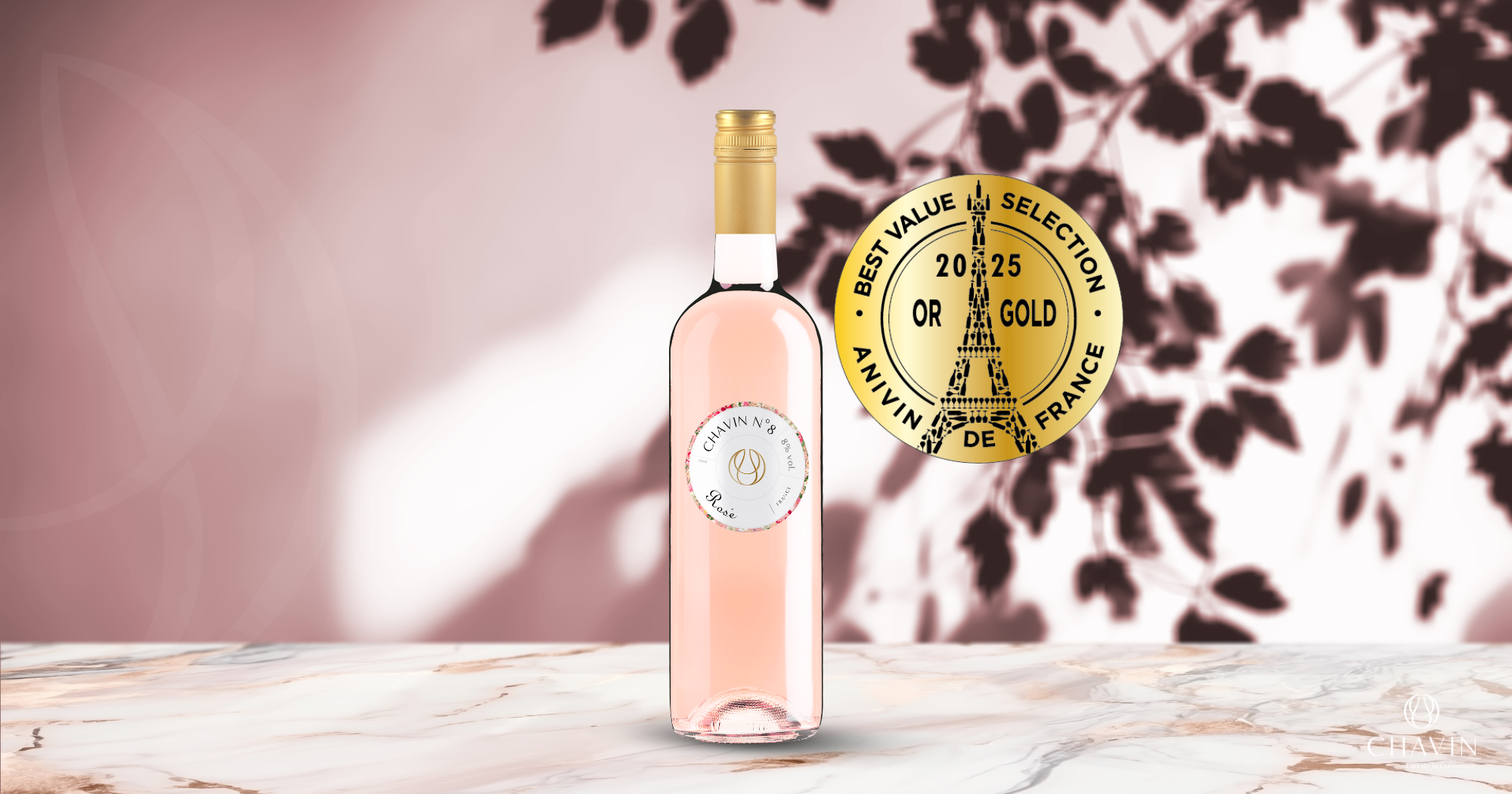 Chavin - Chavin N°8 décroche l’or au concours Anivin de France Best Value Selection