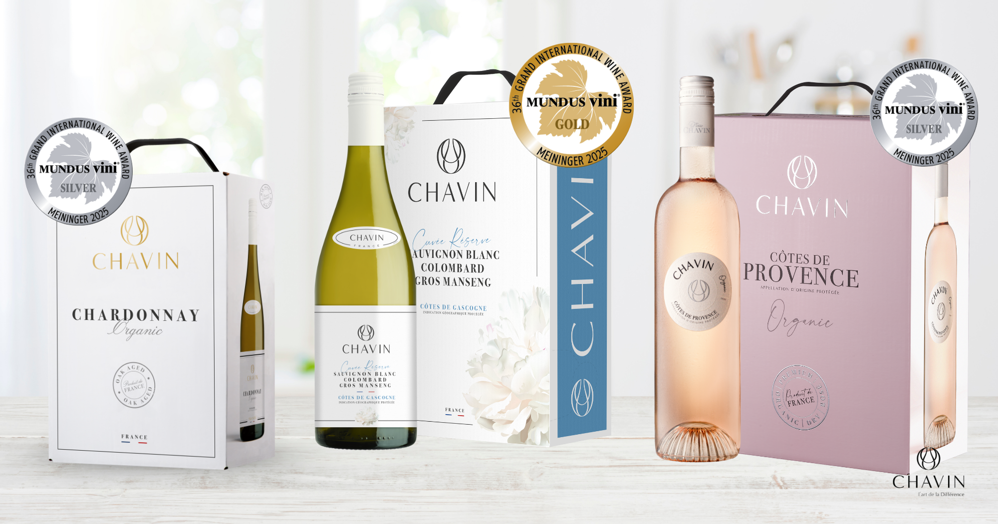 Chavin - L’excellence des vins Chavin reconnue au Mundus Vini Spring Tasting 2025